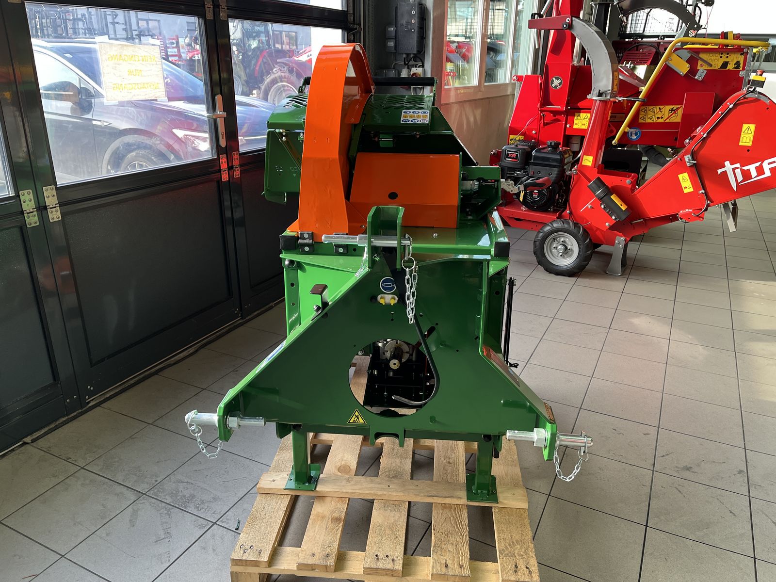 Posch Wippsäge mit Zapfwellenantrieb 2