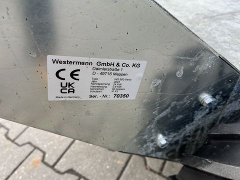 Westermann WS 800 Vario mit Futterschild