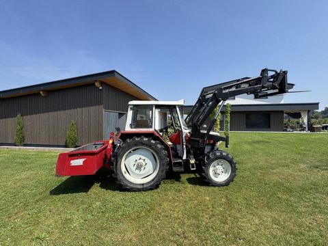 Steyr 8055A  + vollhydr. Frontlader + Rosensteiner 