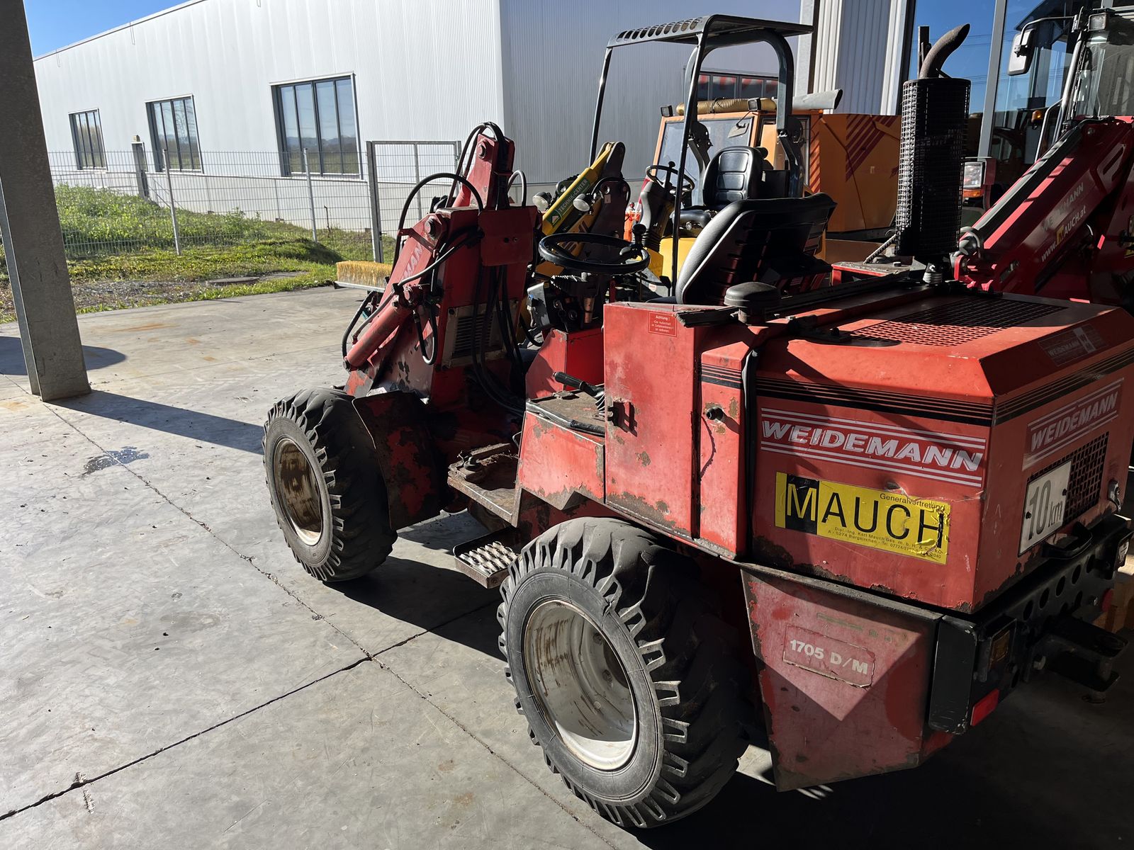 Weidemann 1705 D/M mit Kabine 3