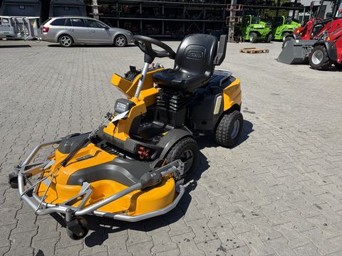 Stiga Park Pro 740IOX mit 125cm Mähdeck + V-Schild