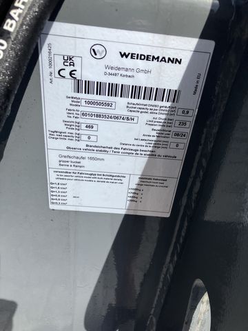 Weidemann Greifschaufel 1650mm