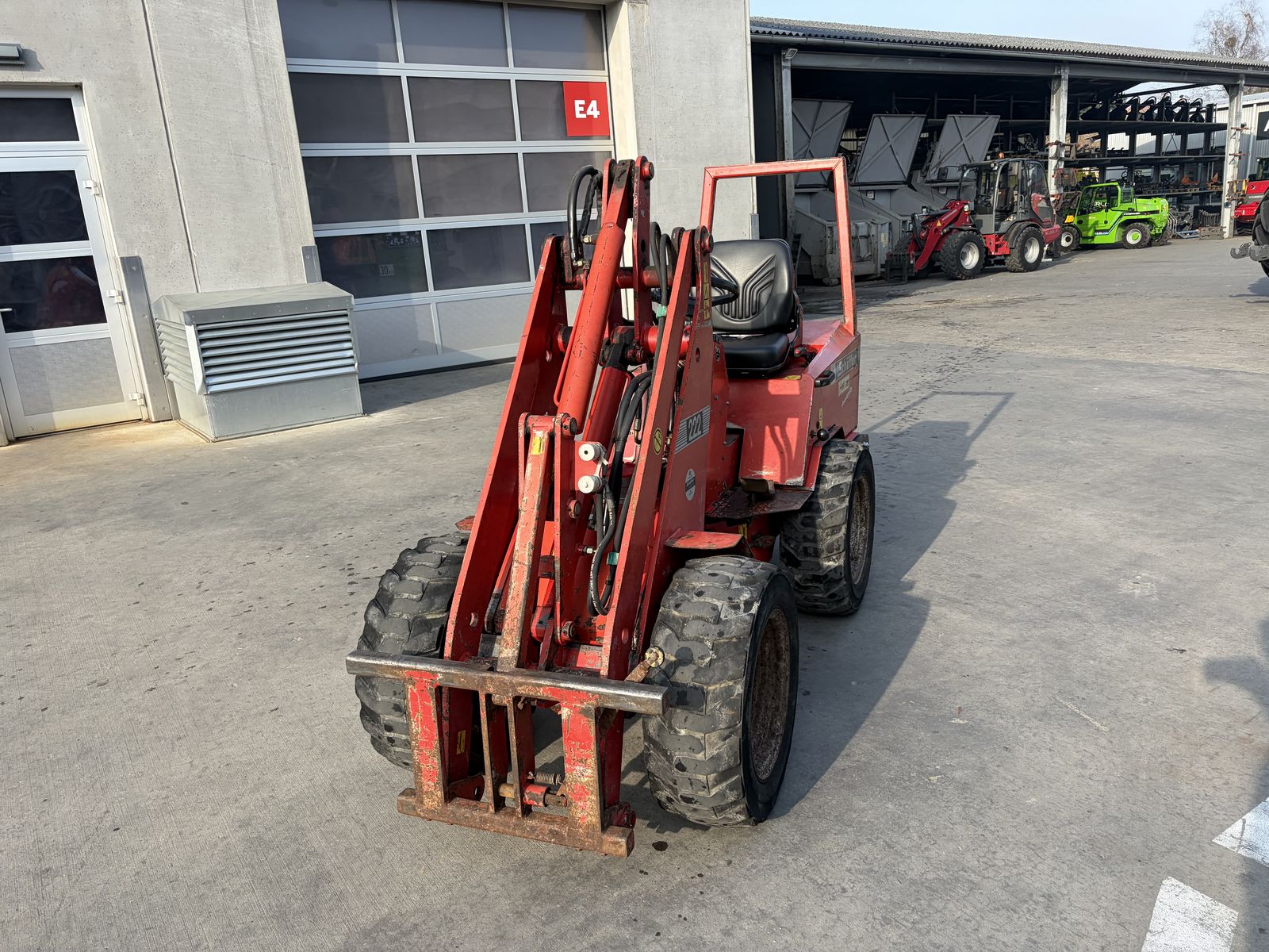 Schäffer 222 Hydrostat mit Joystick 2