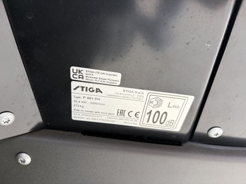 Stiga Park Pro 900 WX SE 90 Honda Motor 125X