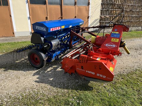 Kuhn HRB 252 mit Fiona Sämaschine 2,5m