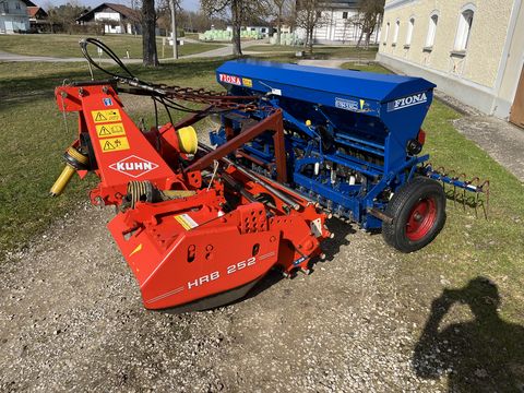 Kuhn HRB 252 mit Fiona Sämaschine 2,5m