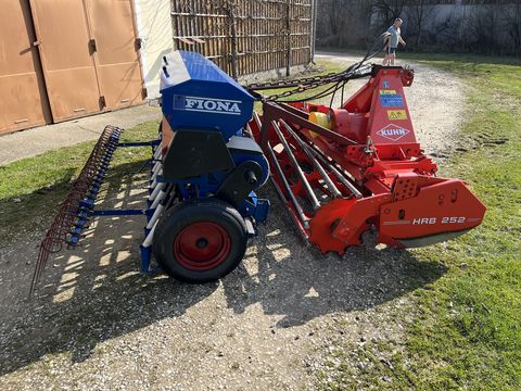 Kuhn HRB 252 mit Fiona Sämaschine 2,5m