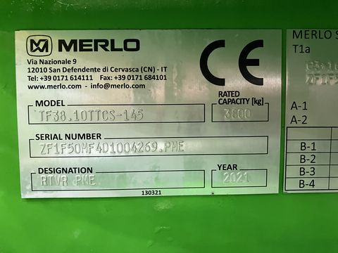 Merlo TF 38.10 TTCS-145