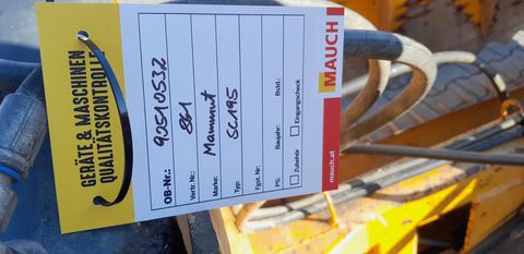 Mammut Silozange SC195 Dreipunkt Kat2