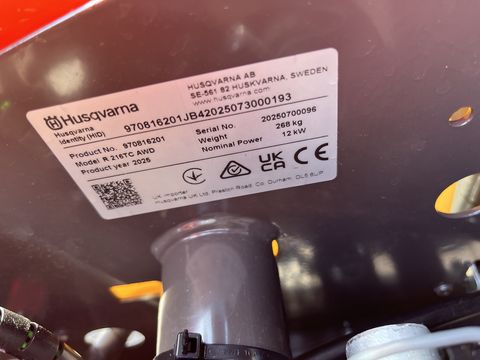 Husqvarna Rider 216TC AWD 103cm Mähdeck, 15h
