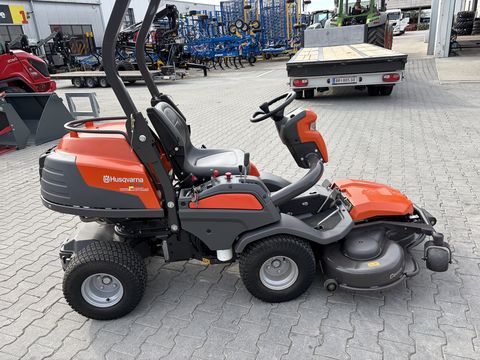 Husqvarna Rider P 524 Allrad inkl. Schneefräse & Schild