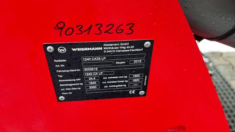 Weidemann 1240CX35 unter 2,0m Bauhöhe