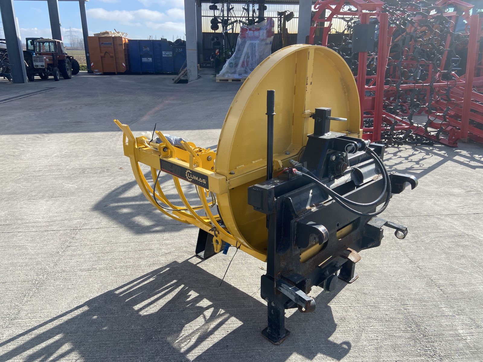 LUMAG vollhydr. Holzbündelgerät 3