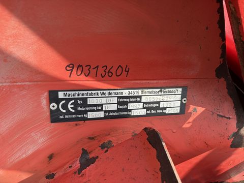 Weidemann 1030 D/P mit Weidemann MV