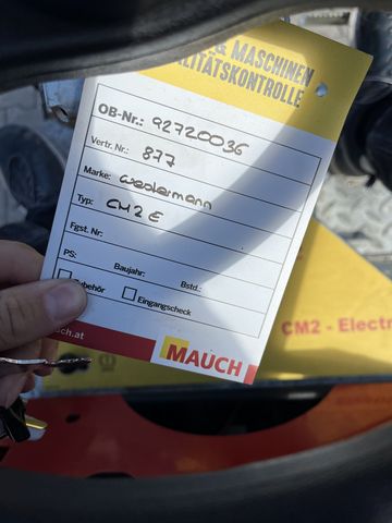 Westermann Spaltenschieber CM2 Elektric + Radialbesen
