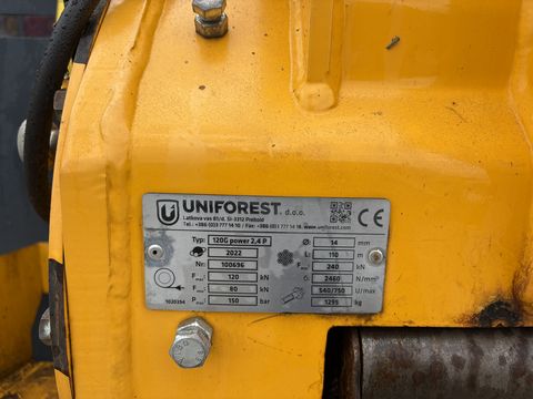 Uniforest Getriebeseilwinde 120G POWER