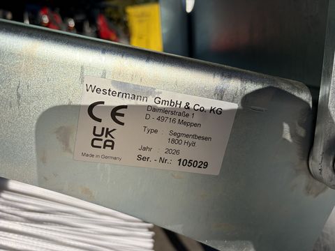 Westermann Segmentbesen SB1800 für Hoflader