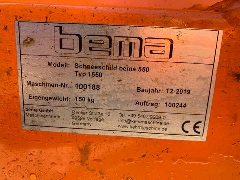 Bema Schneeschild Bema 550/1550
