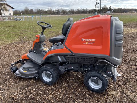 Husqvarna Rider RC 320TS AWD Schneeschild & 112cm Mähdeck 