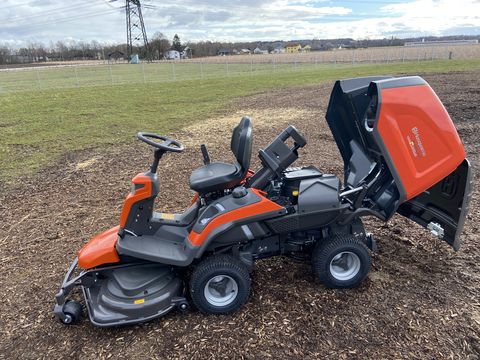 Husqvarna Rider RC 320TS AWD Schneeschild & 112cm Mähdeck 