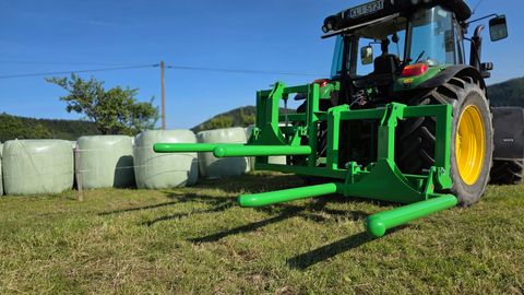 Sonstige Doppeltransportrahmen mit Ballenträger hydraulis