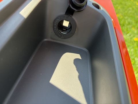 Husqvarna TC 215T mit Entleerungshilfe 2 Zylinder Motor