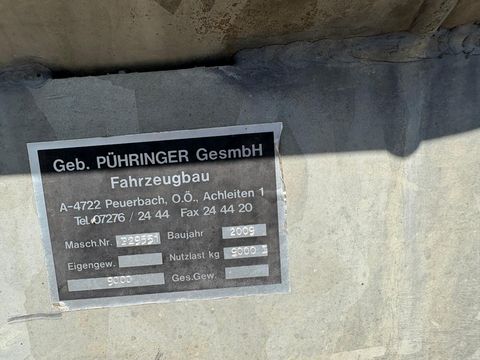 Pühringer Güllefass 9000L
