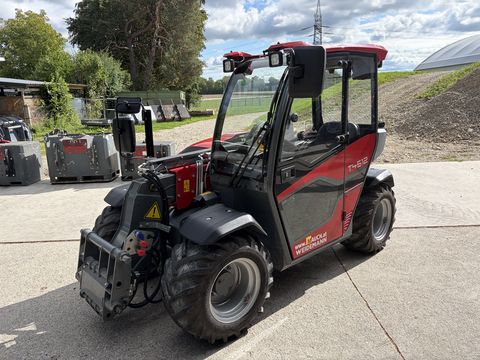 Weidemann 4512 30km/h, Bühnenvorbereitung
