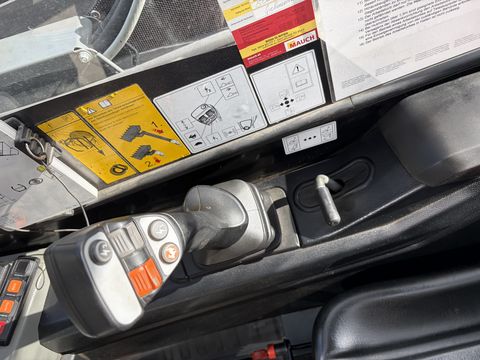 Weidemann 4512 30km/h, Bühnenvorbereitung