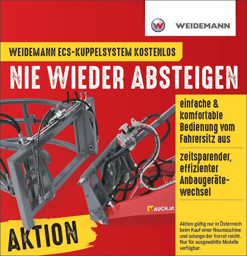 Weidemann Hydraulikquick / Easycoupler System