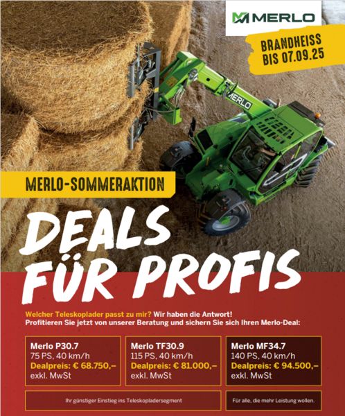 Merlo Sommeraktion