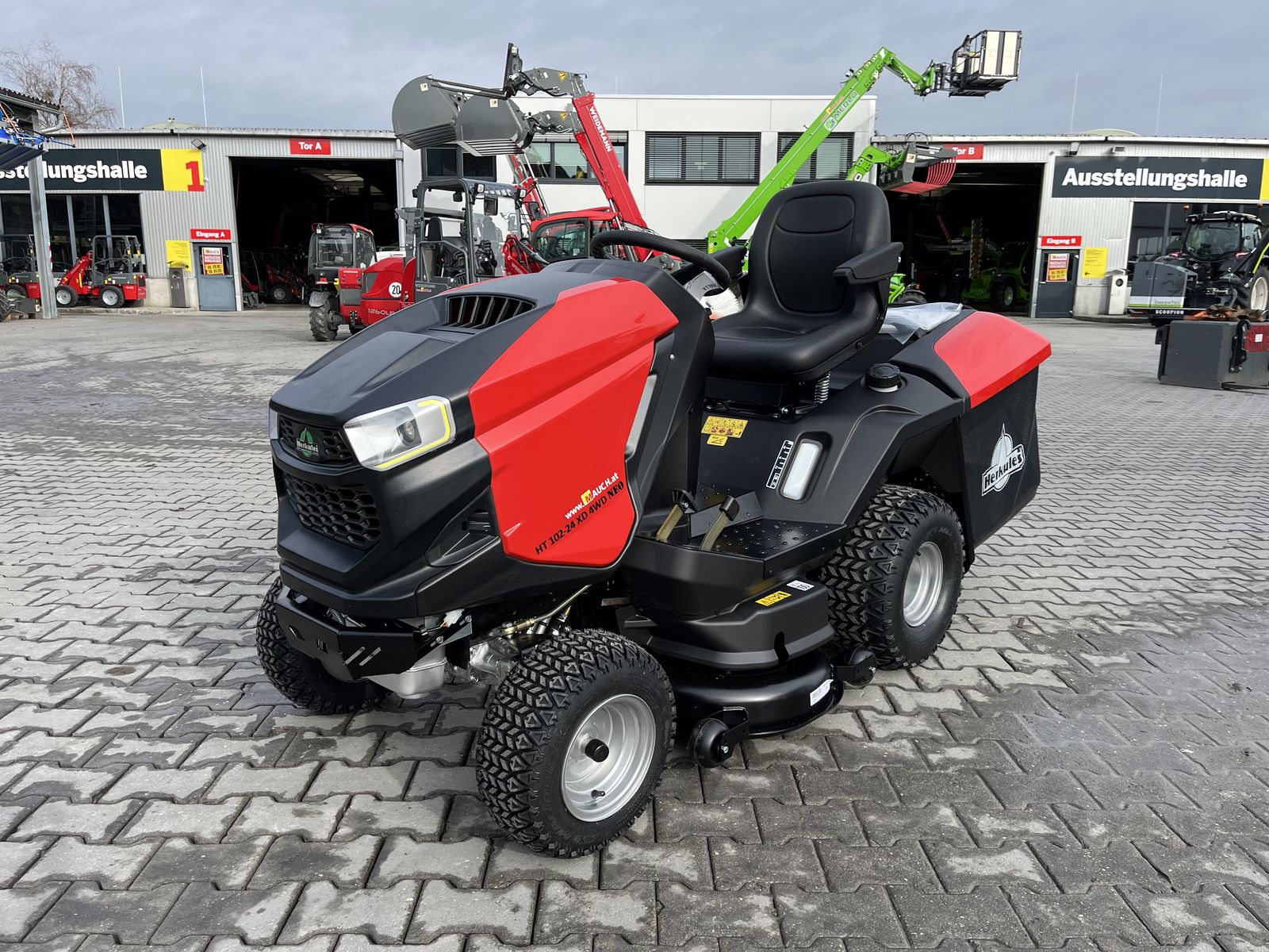Herkules HT102-24XD 4WD Allrad + Differentialspe