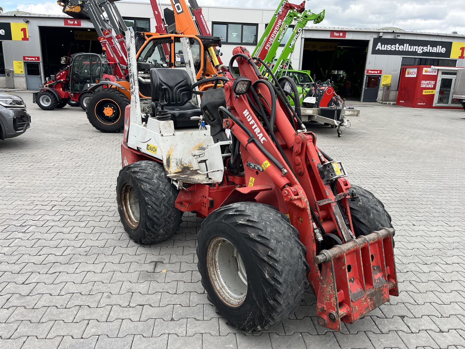 Weidemann 1255P33 Kardanwelle, Hydrostat, Joystick