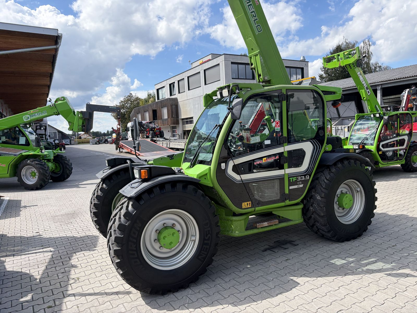 Merlo Turbofarmer 33.9 CS – 115 inkl. Anbaugeräte