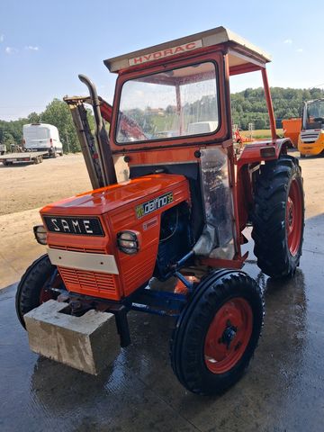 Same Delfino 35 Hinterradtraktor, Dach, Mörtl Se