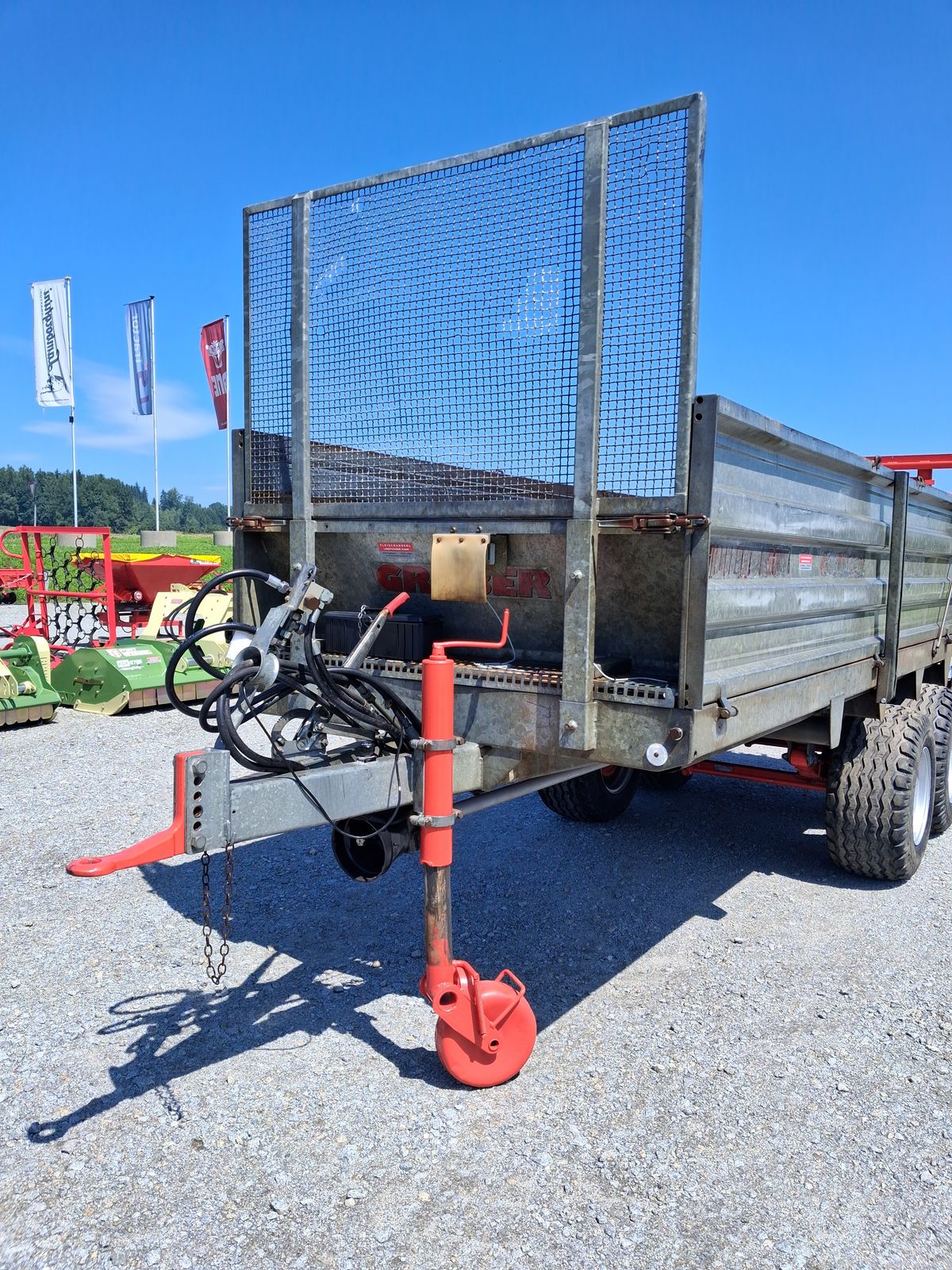 Gruber GRUBER SM 65, Tandemachse, 4stehende Fräswalzen  2