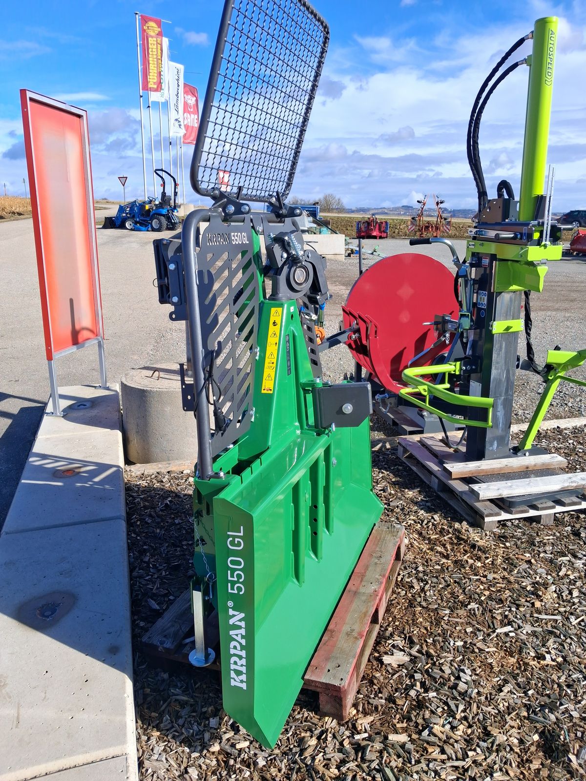 Krpan KRPAN 550 GL, GW, 100m Seil, untere Seilrolle, M 2