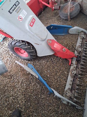 Sonstige MF 70 Tschenmäher, 1,3m Fingerbalken mit 1,2m Sc