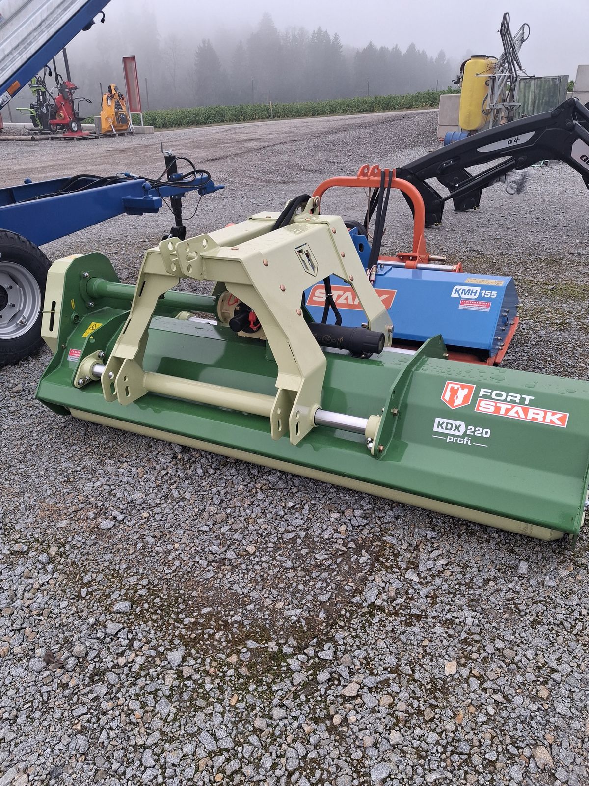 Stark STARK KDX 220 PROFI grün, Front-Heckmulcher, GW, 2