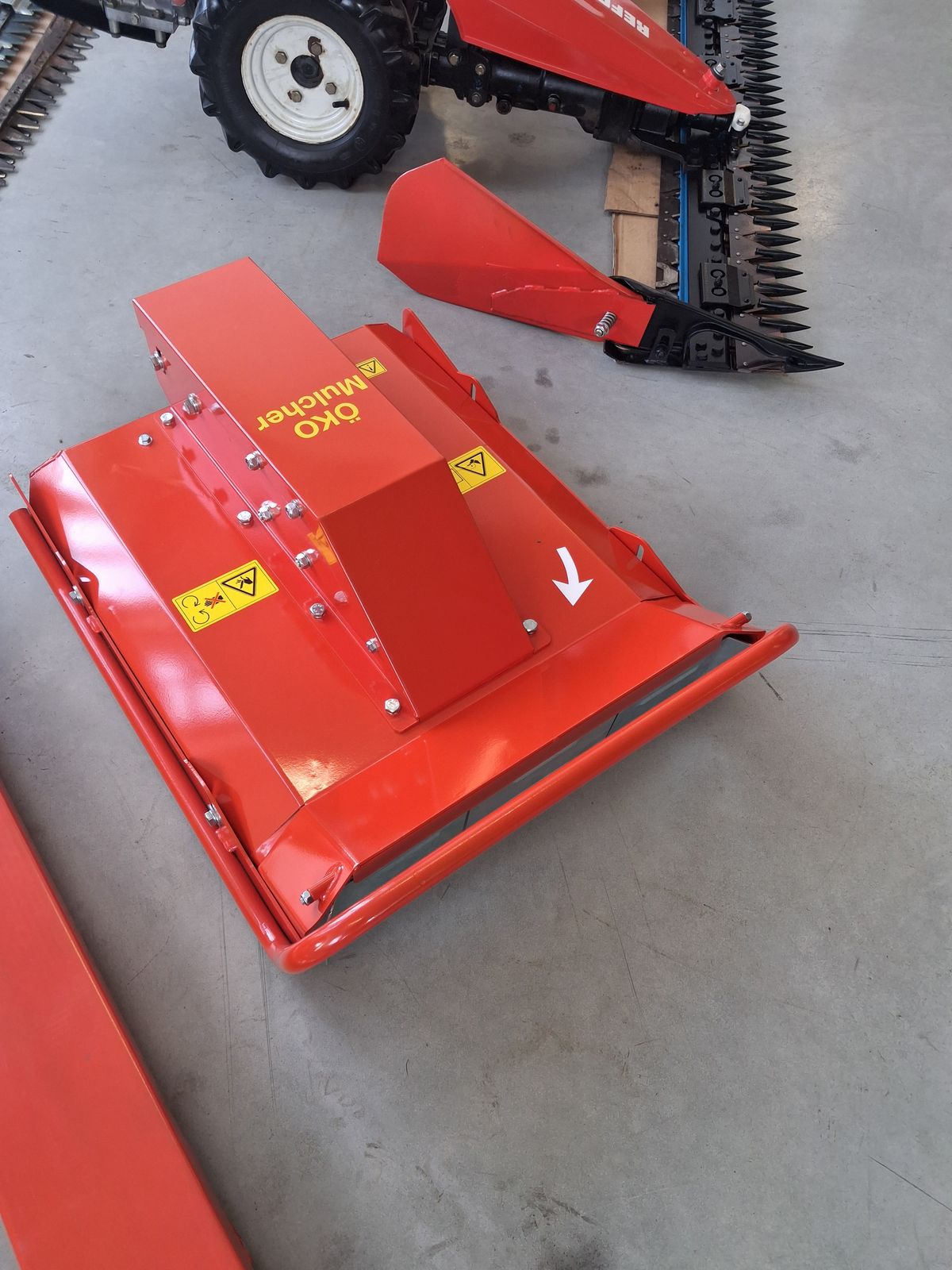 Kommunal-Sichelmäher KS60 ÖKO Mulcher für Reform 3