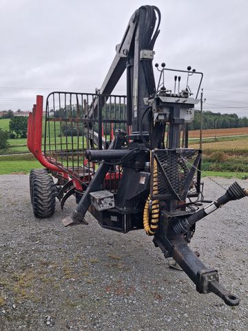 Nokka MV1102 SE Tandem mit HK4472 Kran, hydr. Bremse, 