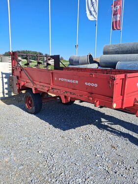 Pöttinger 4000, 4t, GW, 4stehende Schneckenwalze