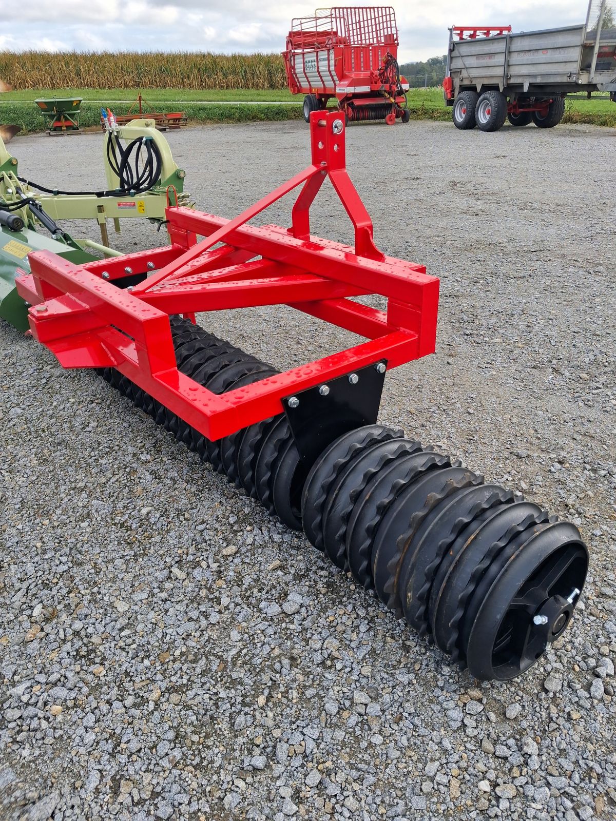 Stekro Cambridgewalze Front-Heckanbau, Dreipunkt, mecha 2