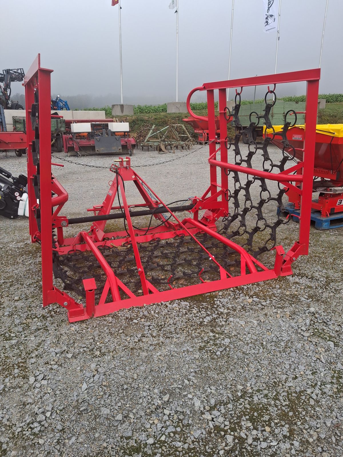 Stekro POL 5m, 4 Reihig, Gußsterne, Dreipunktanbau, hyd 2