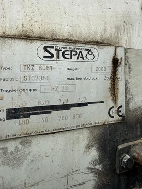 Stepa Forstanhänger 10to