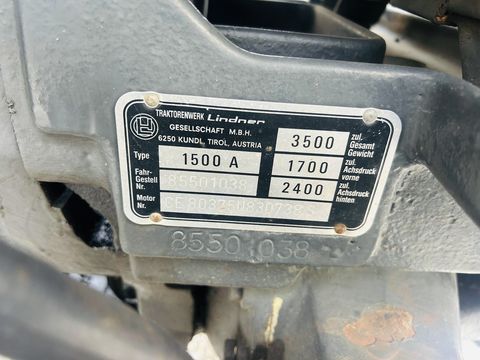 Lindner 1500 A