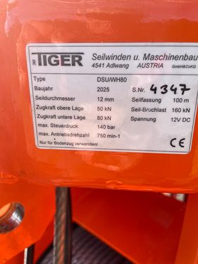 Tiger Dreipunktseilwinde 8to