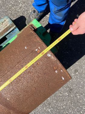 Sonstige Glattwalze 144 CM Dreipunkt