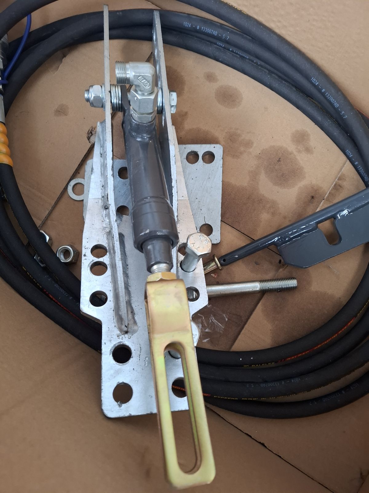 Fliegl Hydraulische Bremse  2