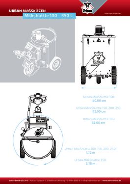 Sonstige Urban MilkShuttle 150 - Messegerät